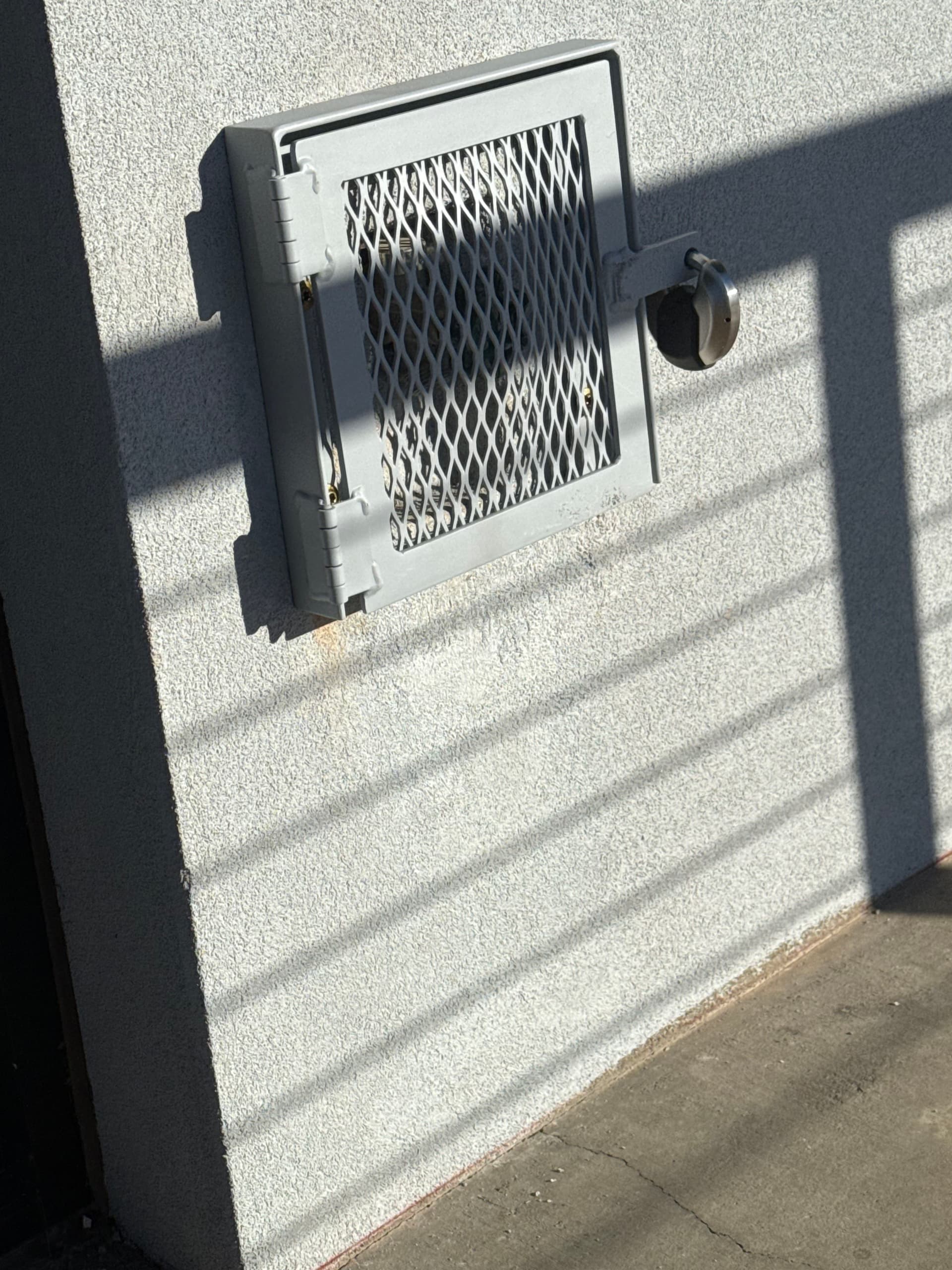 Gallery photos for Tamper-Proof Water Spigot Cages Secure Shopping Center: Image #2