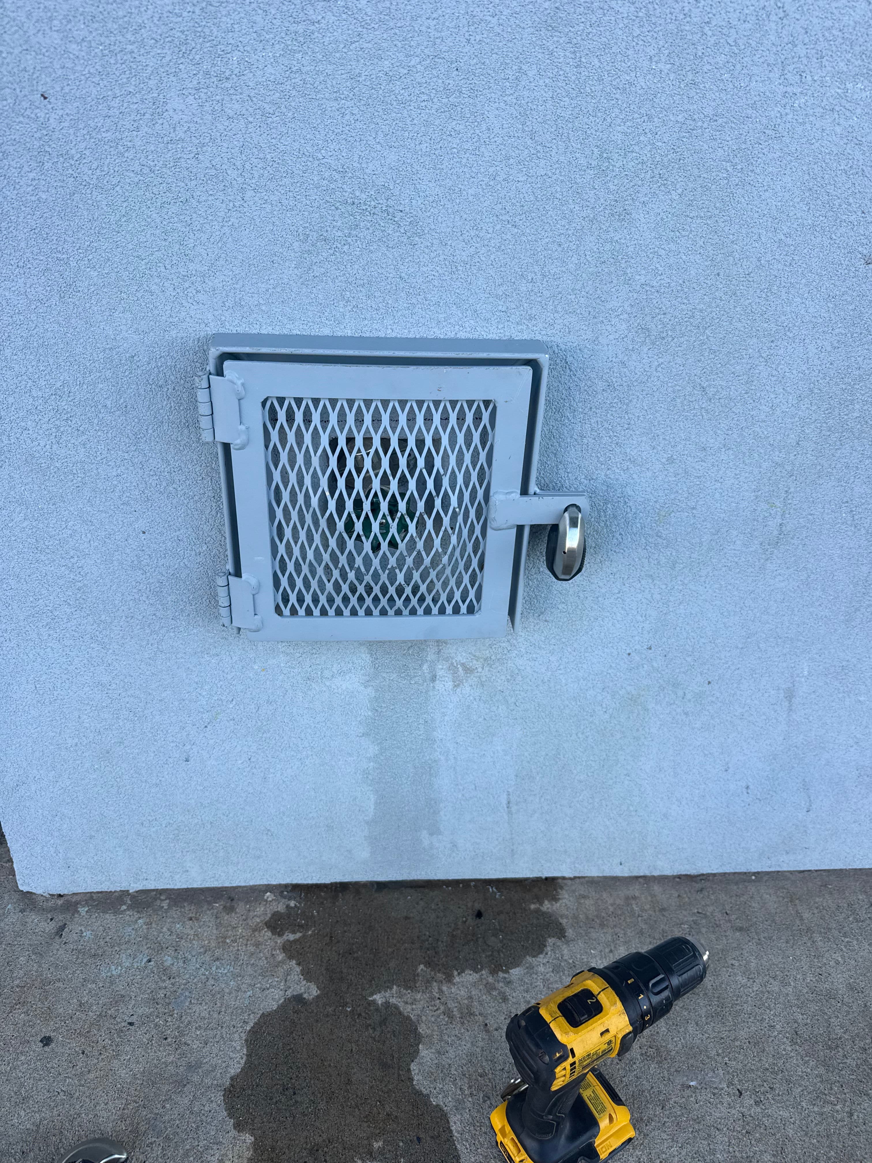 Project Tamper-Proof Water Spigot Cages Secure Shopping Center image