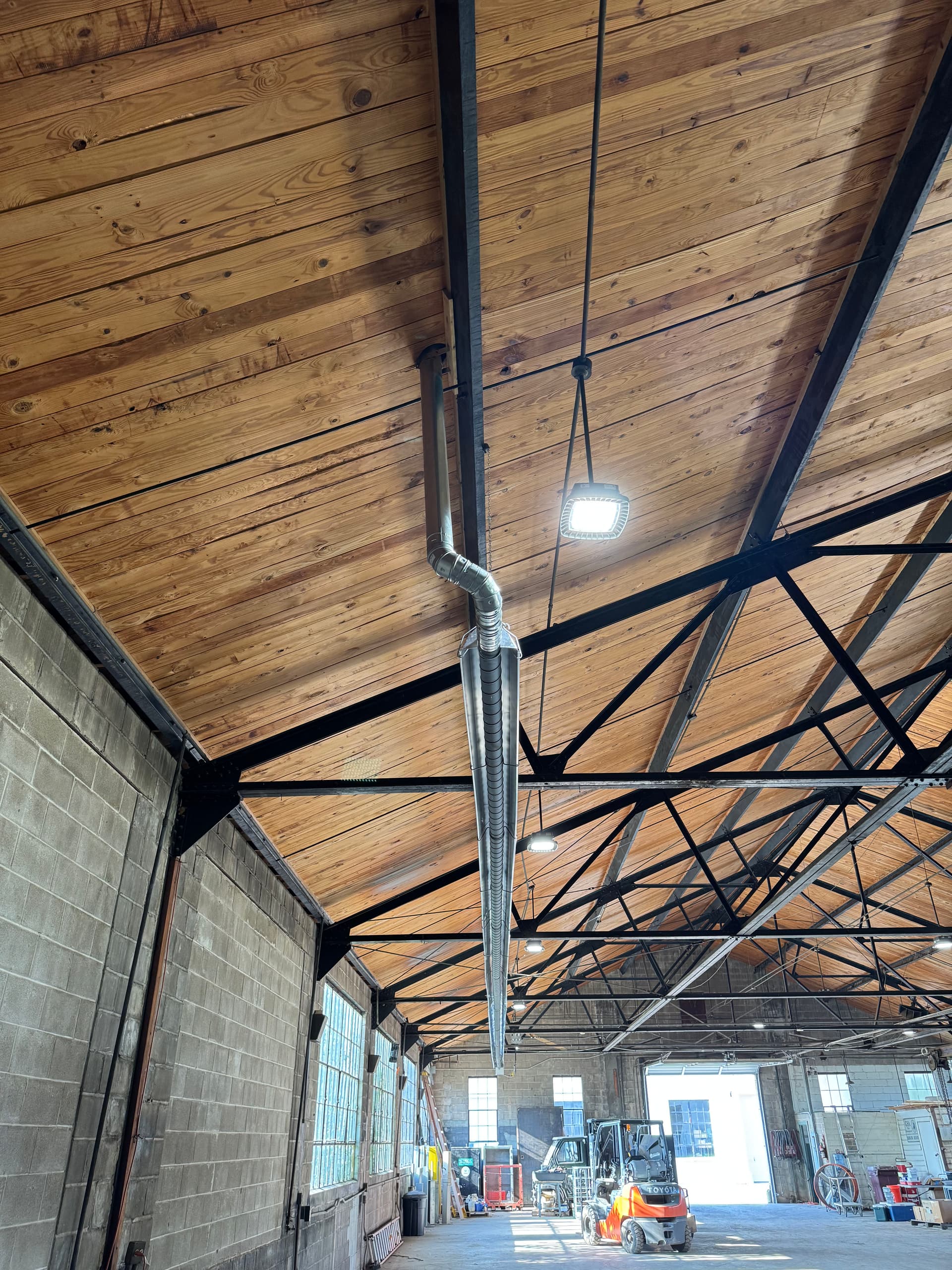 Gallery photos for Installation of Hanging Heaters at the Oklahoma Wildlife & Fish Game Building: Image #4